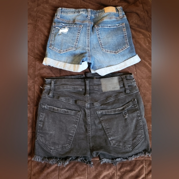 Aeropostale Bundle - 2 pair denim shorts - Picture 2 of 7